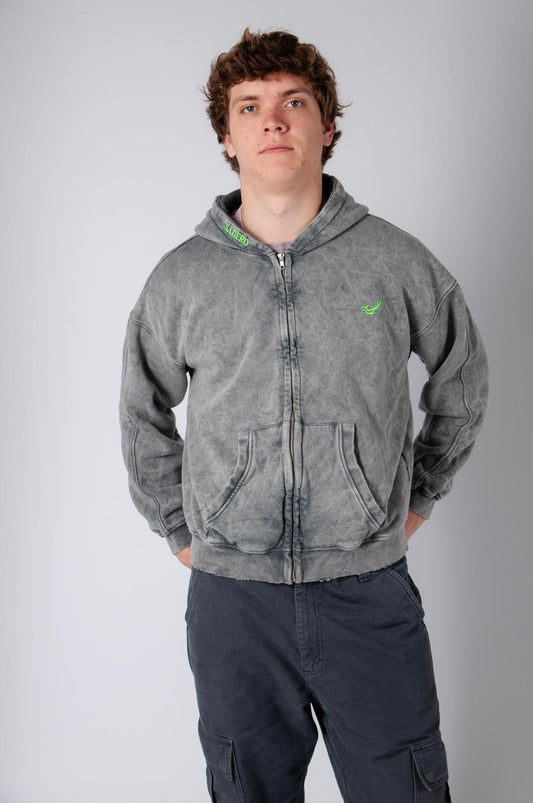 Sudadera gris