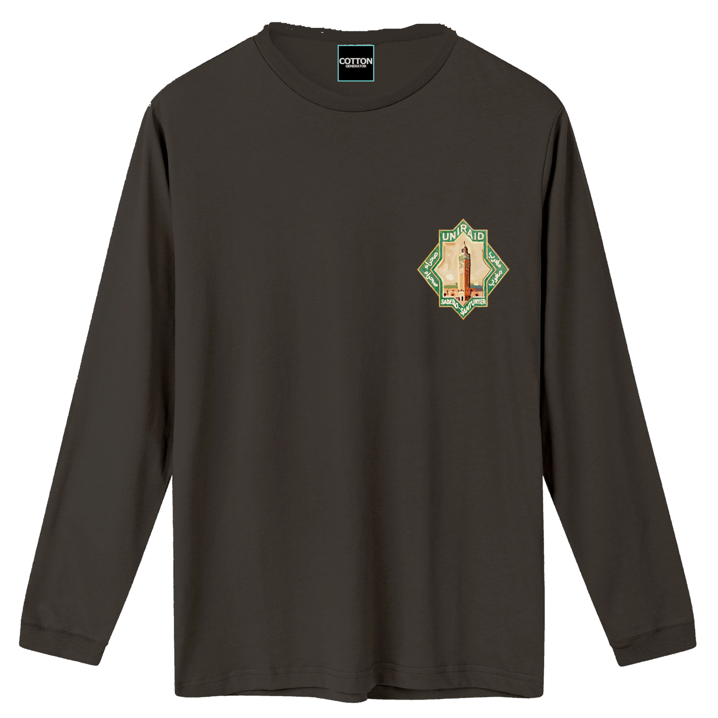 Camiseta Santunyer manga larga gris