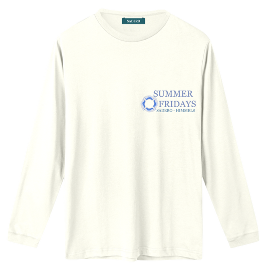 Camiseta summer manga larga blanca