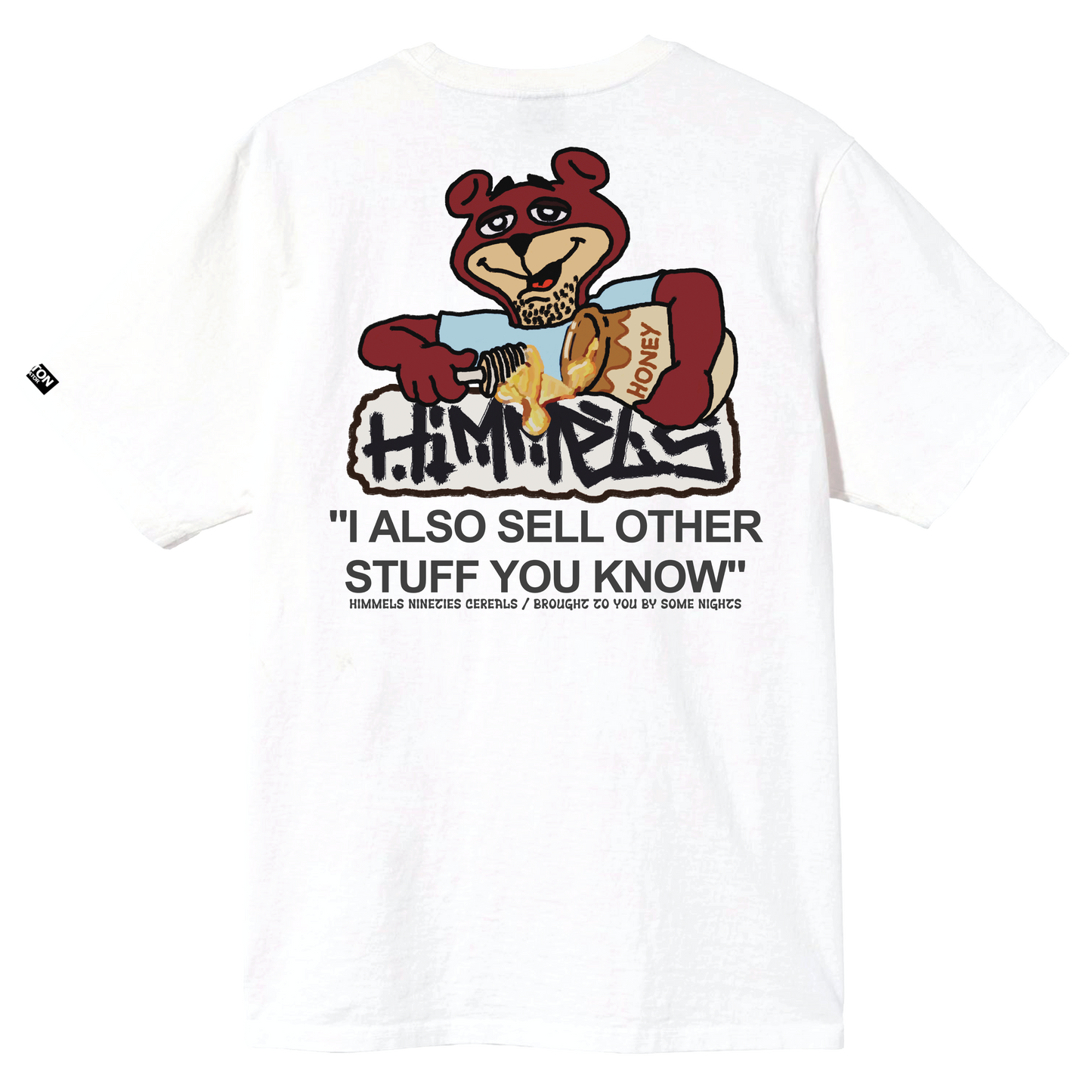 Camiseta Himmels ninetees cereal blanca