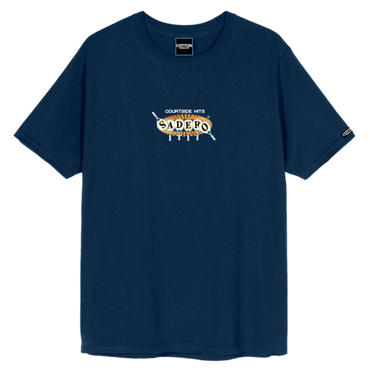 Camiseta courtside hits azul