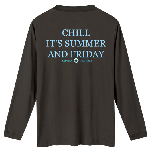 Camiseta summer manga larga gris