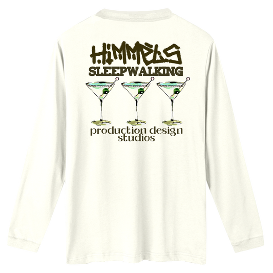 Camiseta Himmels sleepwalking manga larga blanca