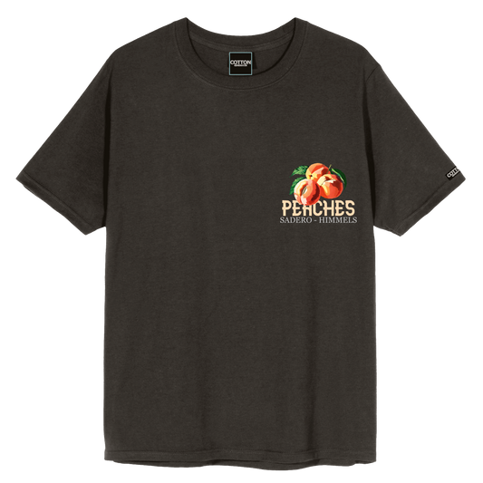Camiseta peaches gris