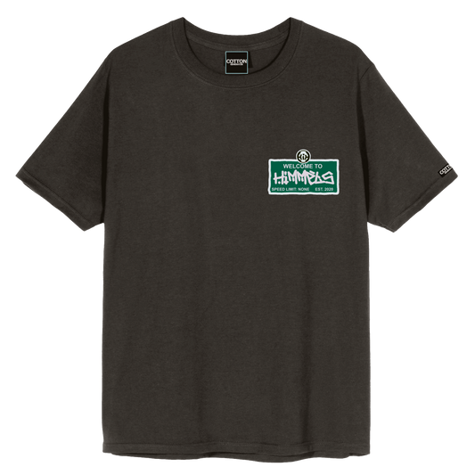 Camiseta Himmels wreckless behavour gris
