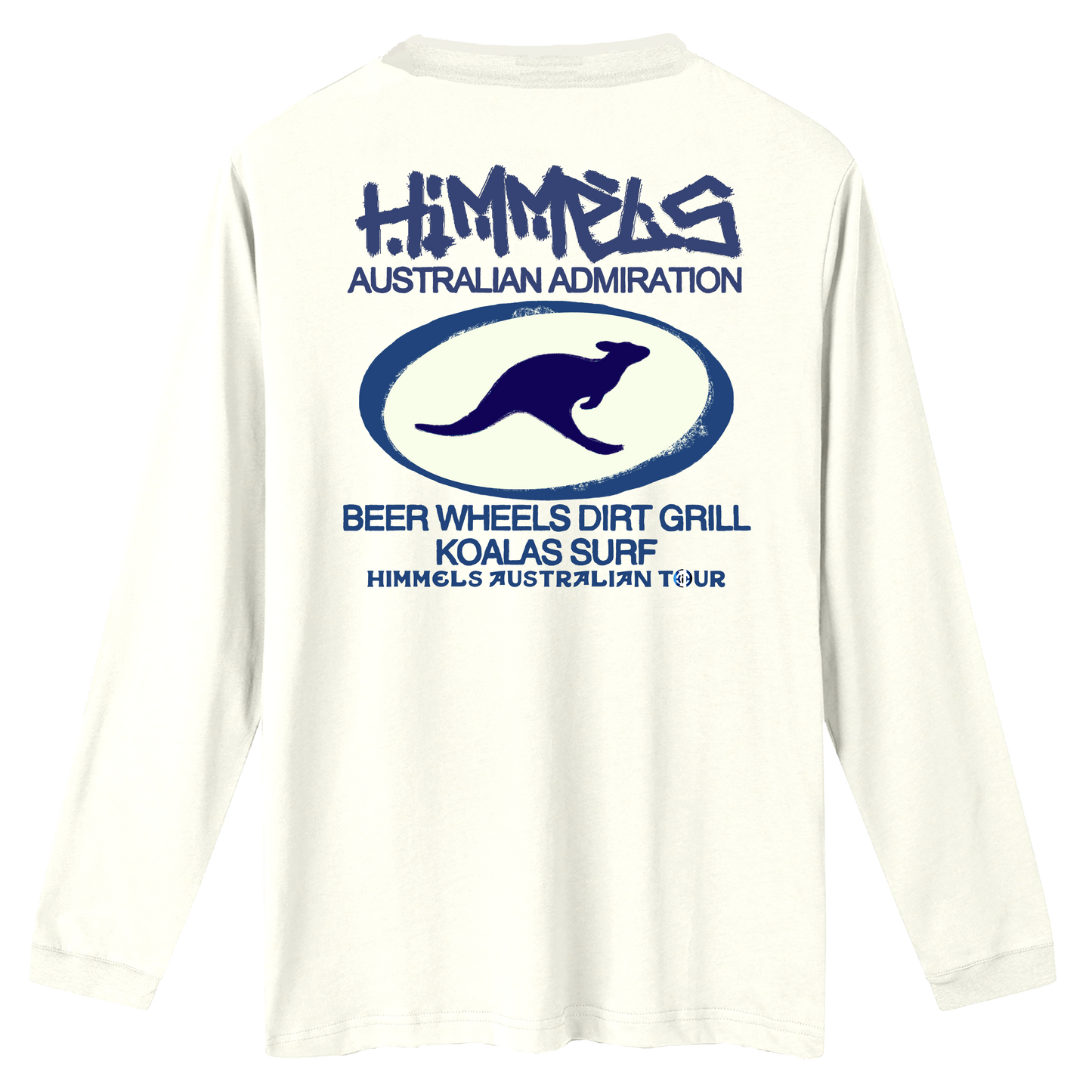 Camiseta Himmels australian manga larga blanca