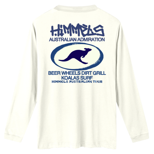 Camiseta Himmels australian manga larga blanca