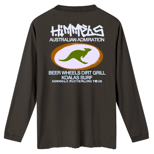 Camiseta Himmels australian manga larga gris