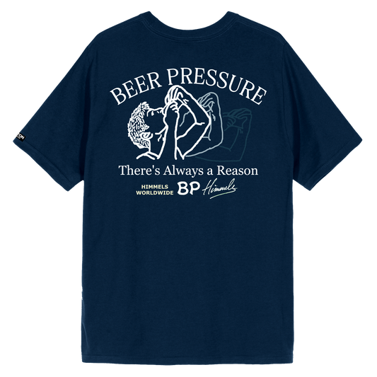 Camiseta Himmels beer pressure azul