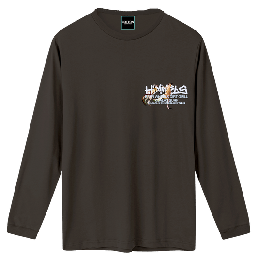 Camiseta Himmels australian manga larga gris