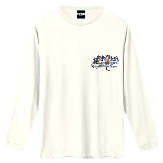 Camiseta Himmels australian manga larga blanca