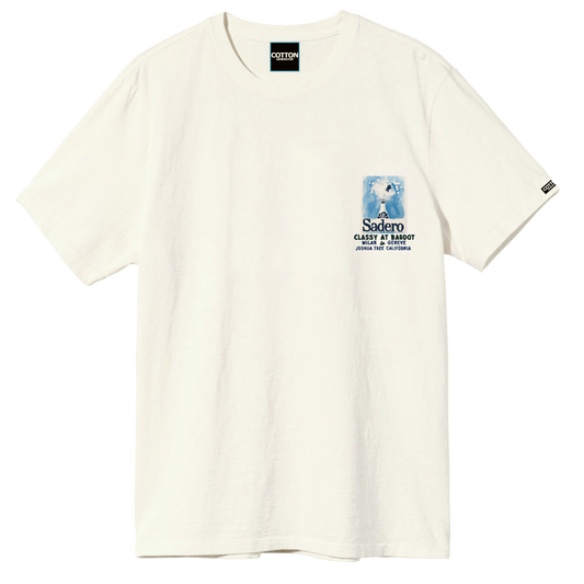 Camiseta bardot blanca