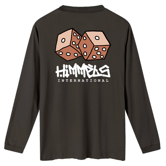 Camiseta Himmels hustle manga larga gris
