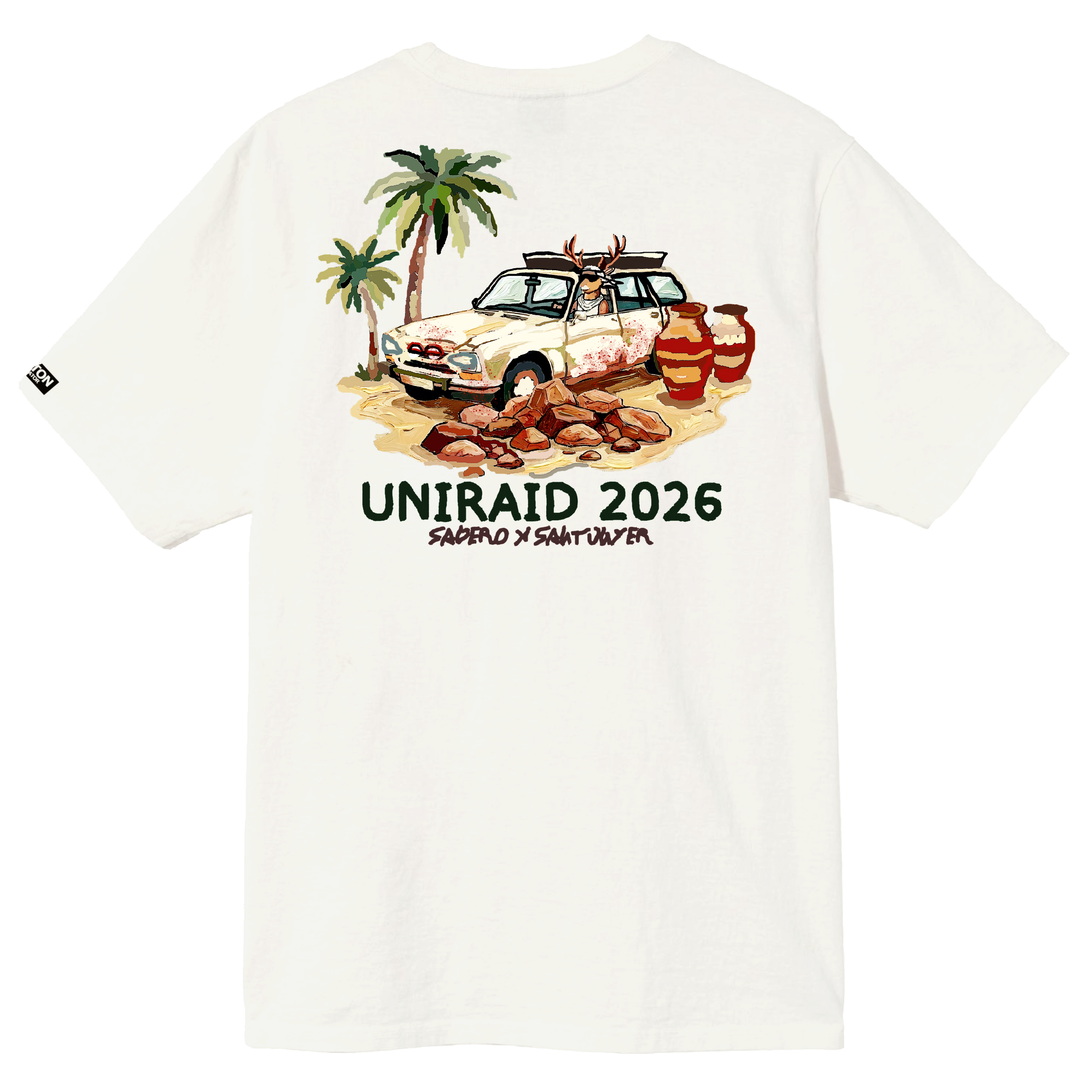 Camiseta Santunyer blanca