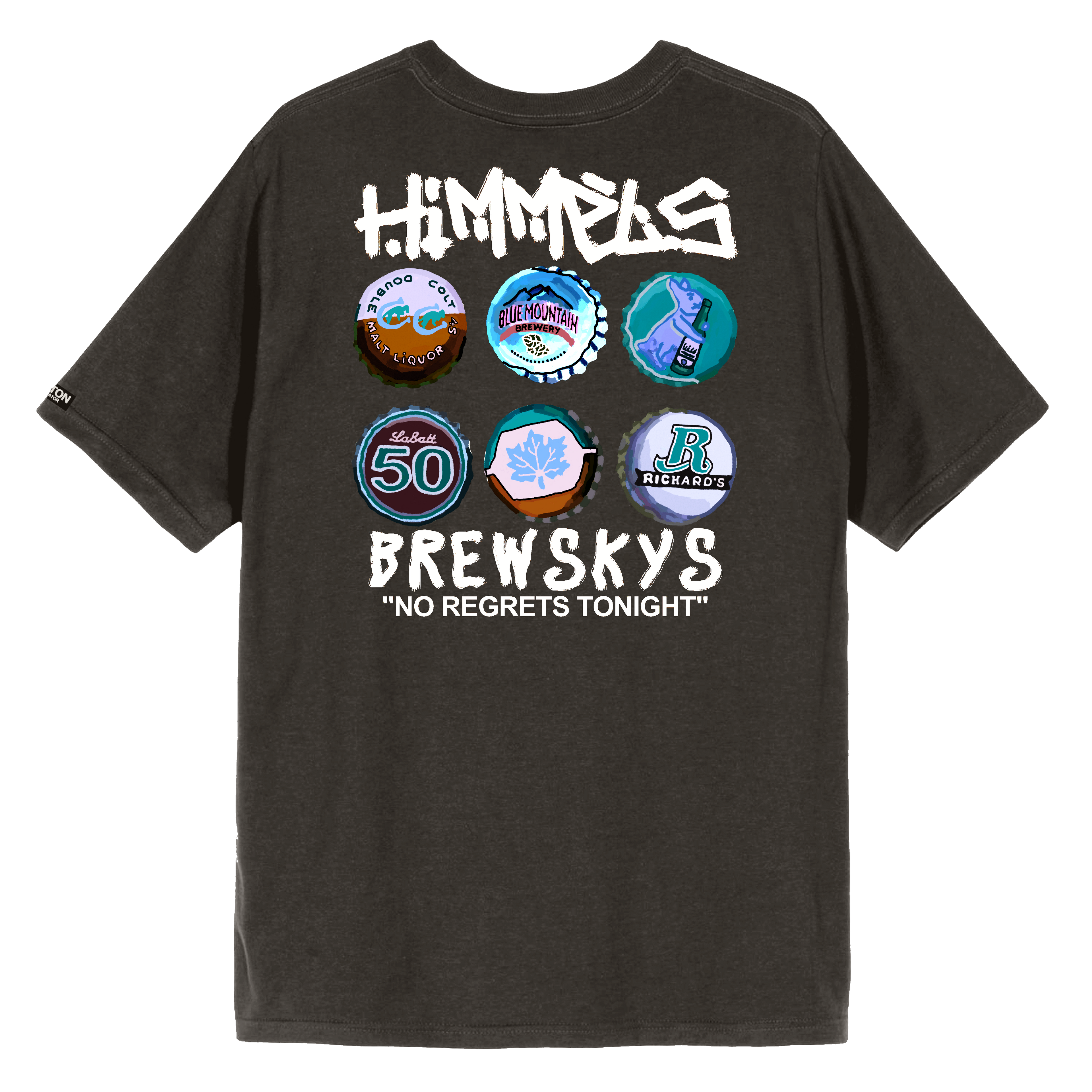 Camiseta Himmels brewskys gris