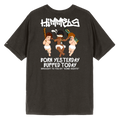 Camiseta Himmels born yesterday gris