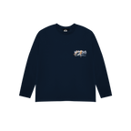 CAMISETA AUSTRALIAN MANGA LARGA AZUL MARINO