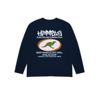 CAMISETA AUSTRALIAN MANGA LARGA AZUL MARINO