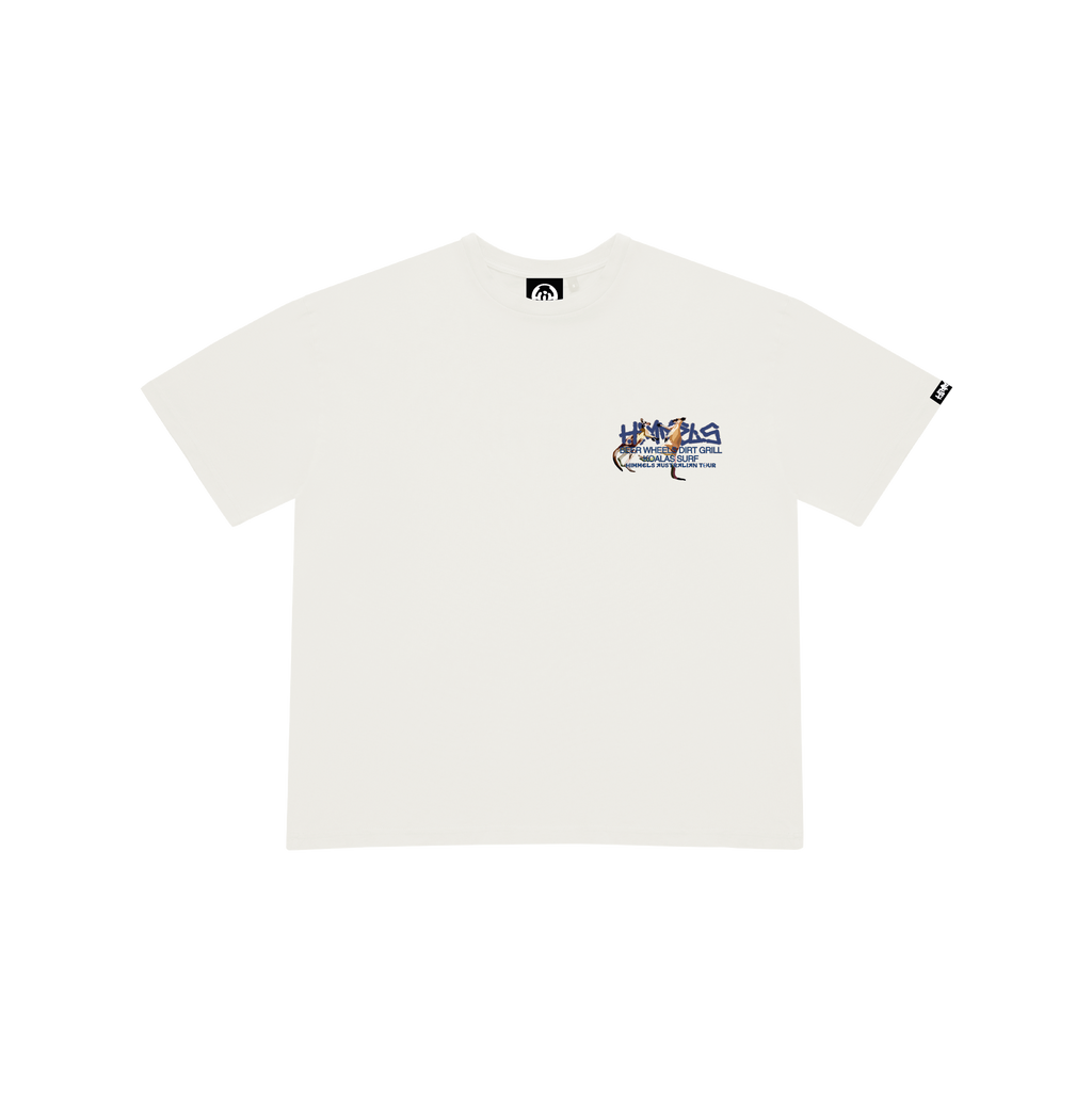 CAMISETA AUSTRALIAN BLANCA