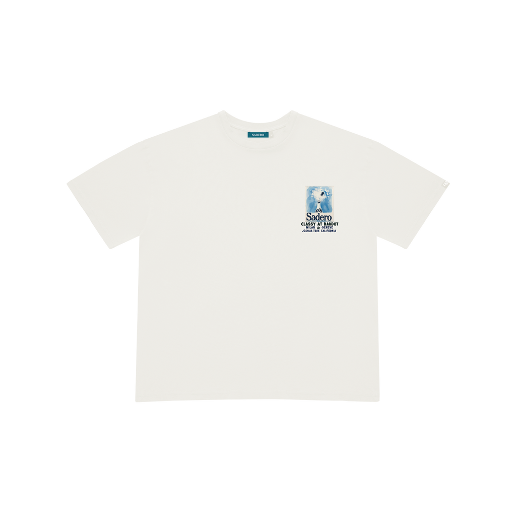 Camiseta bardot blanca