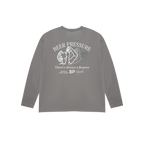 CAMISETA BEER PRESSURE MANGA LARGA CHARCOAL