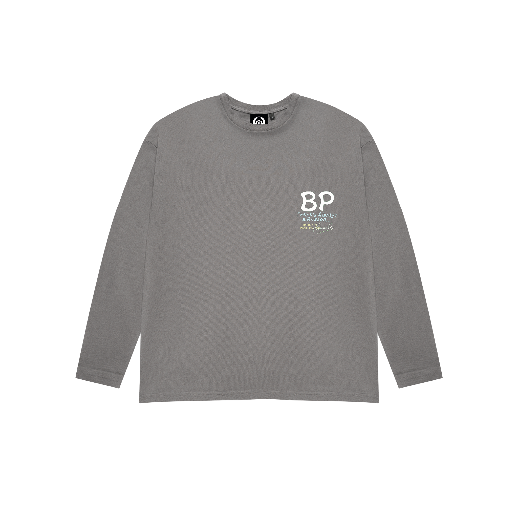 CAMISETA BEER PRESSURE MANGA LARGA CHARCOAL