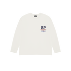 CAMISETA BEER PRESSURE MANGA LARGA BLANCA
