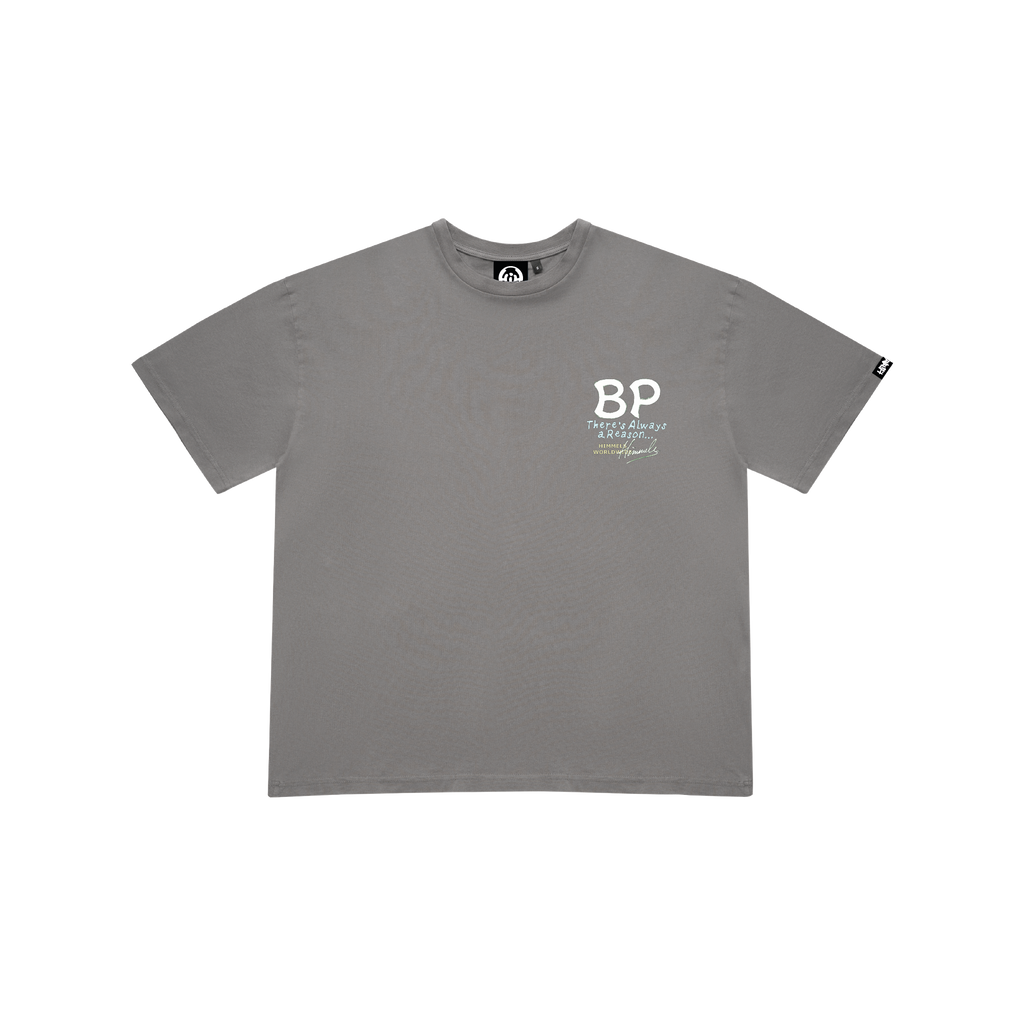 CAMISETA BEER PRESSURE CHARCOAL