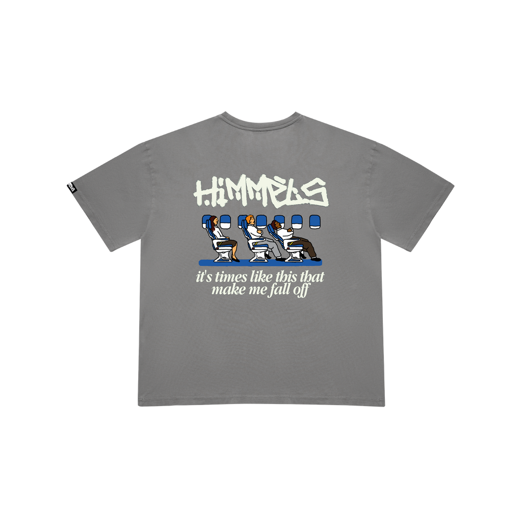 CAMISETA BLACKOUT PLANE CHARCOAL