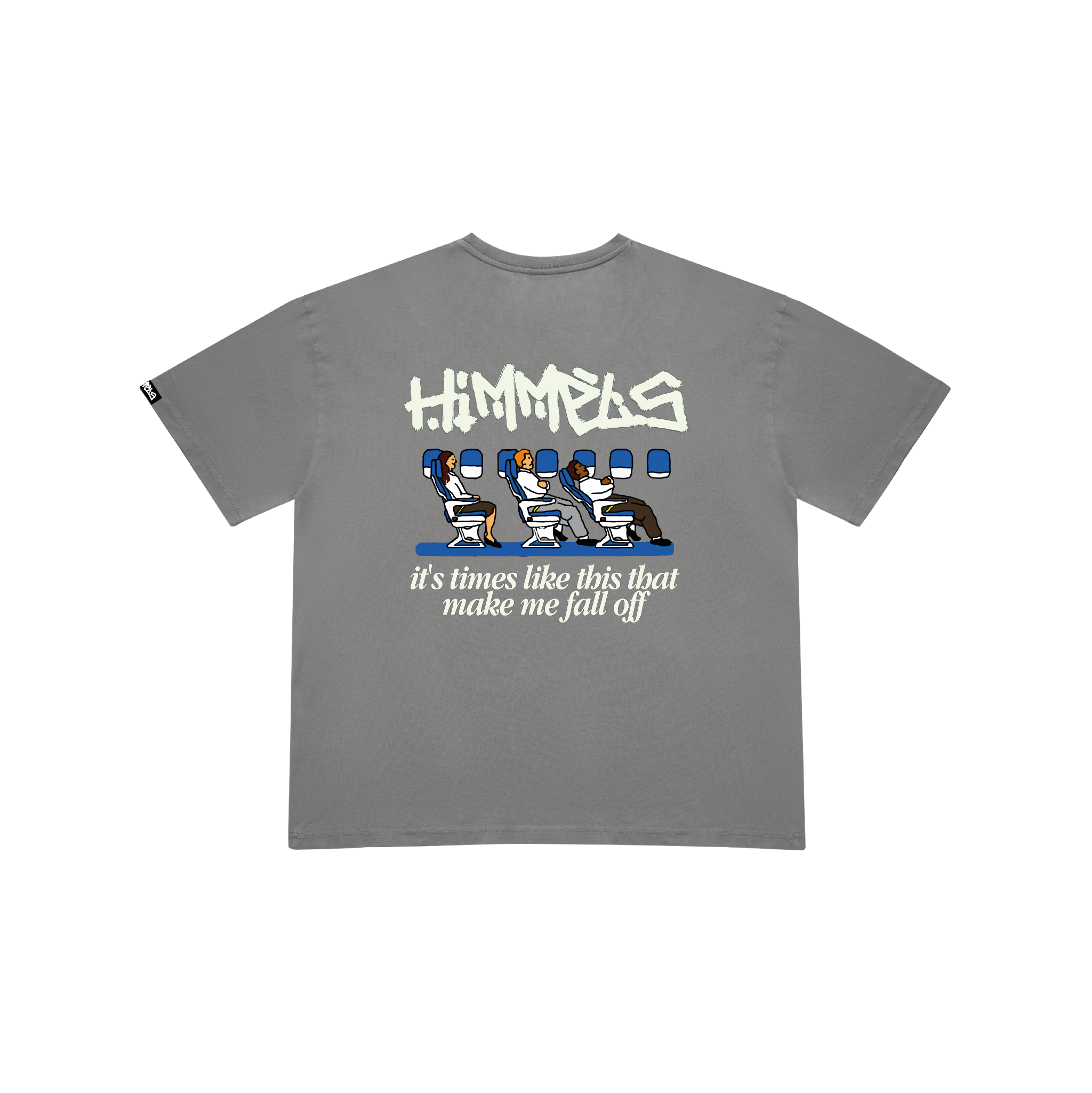 CAMISETA BLACKOUT PLANE CHARCOAL