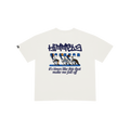 CAMISETA BLACKOUT PLANE BLANCA