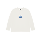CAMISETA BLACKOUT PLANE MANGA LARGA BLANCA