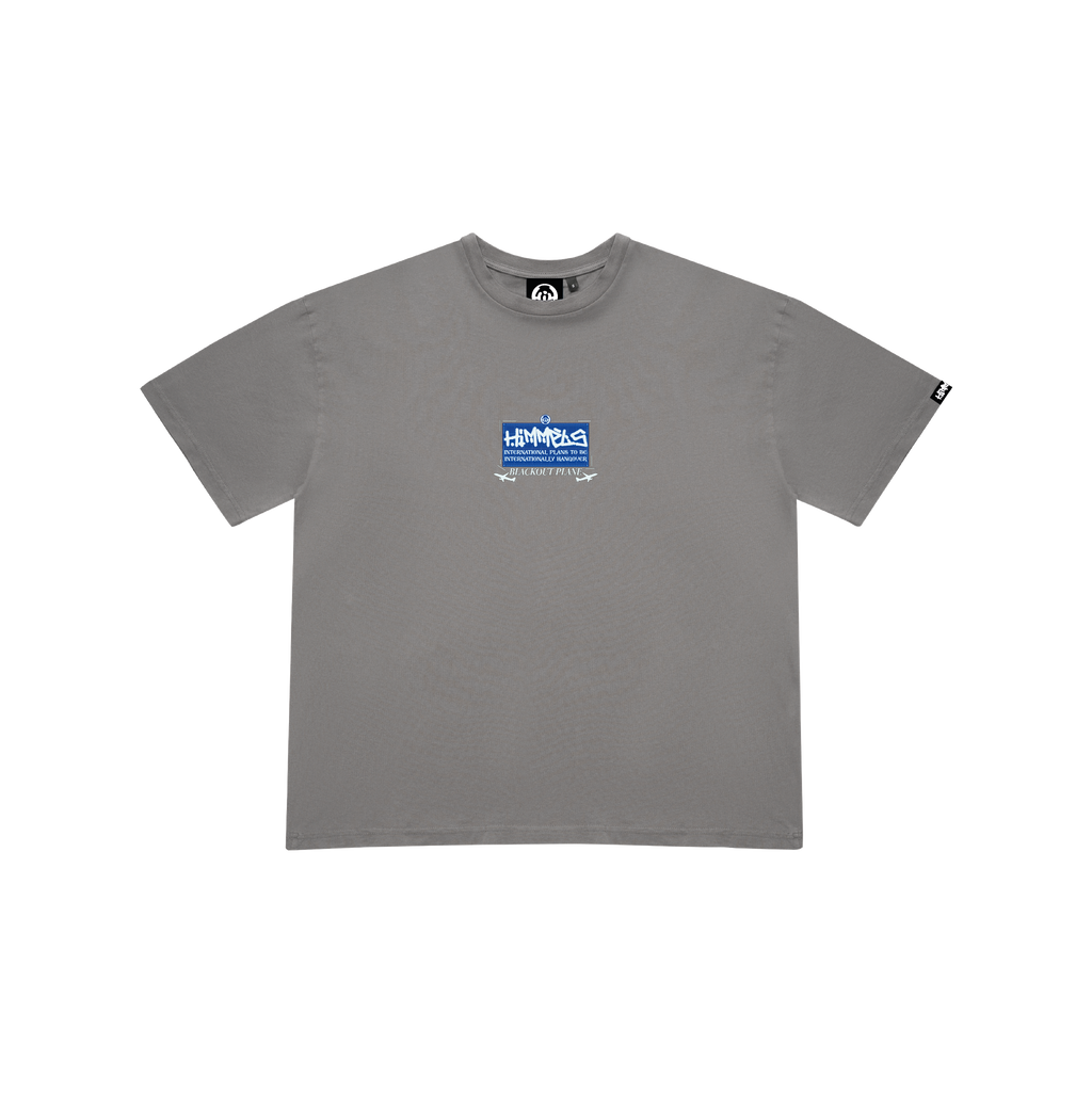 CAMISETA BLACKOUT PLANE CHARCOAL