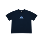 CAMISETA BLACKOUT PLANE AZUL MARINO