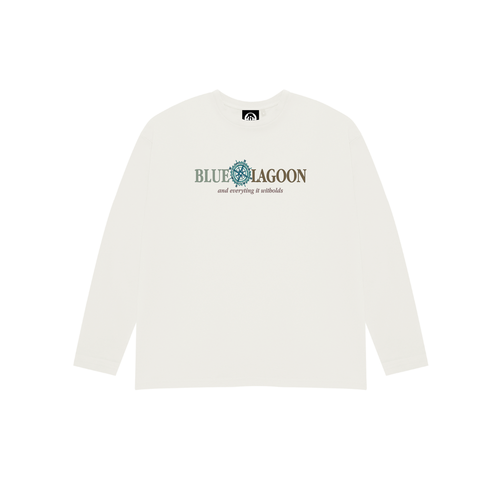 CAMISETA BLUE LAGOON MANGA LARGA WHITE
