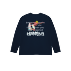 CAMISETA BLUE LAGOON MANGA LARGA AZUL MARINO