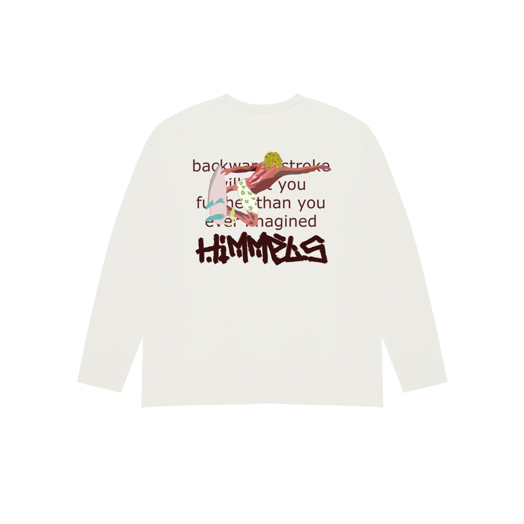 CAMISETA BLUE LAGOON MANGA LARGA WHITE