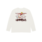 CAMISETA BLUE LAGOON MANGA LARGA WHITE