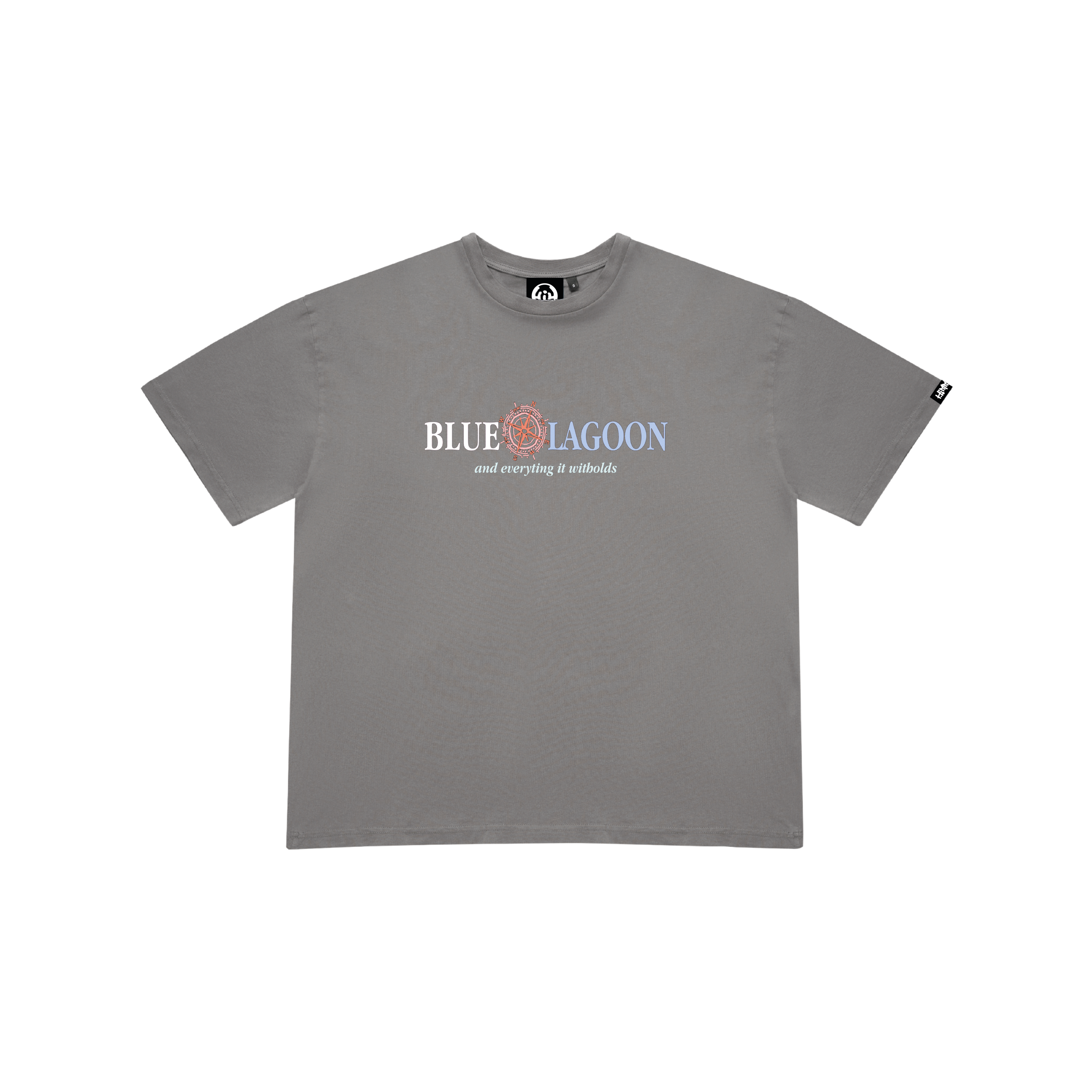 CAMISETA BLUE LAGOON CHARCOAL