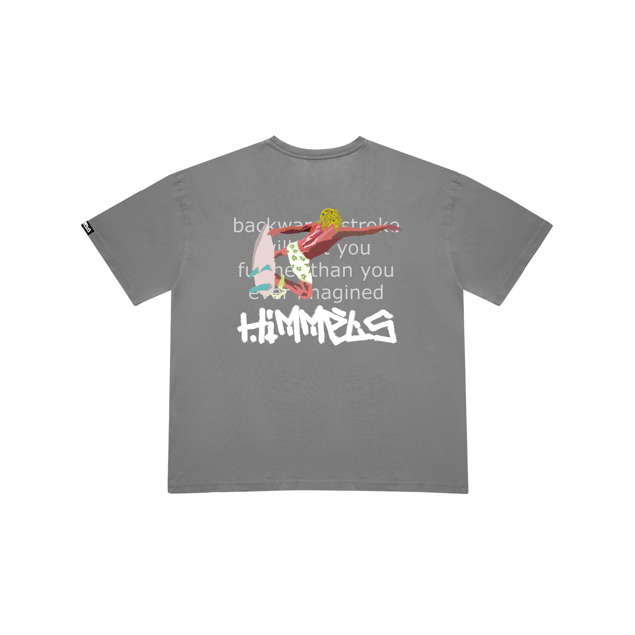 CAMISETA BLUE LAGOON CHARCOAL