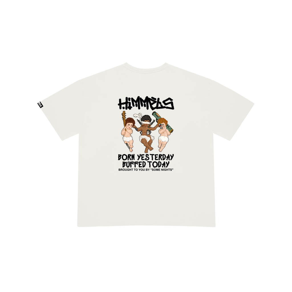 CAMISETA BORN YESTERDAY BLANCA