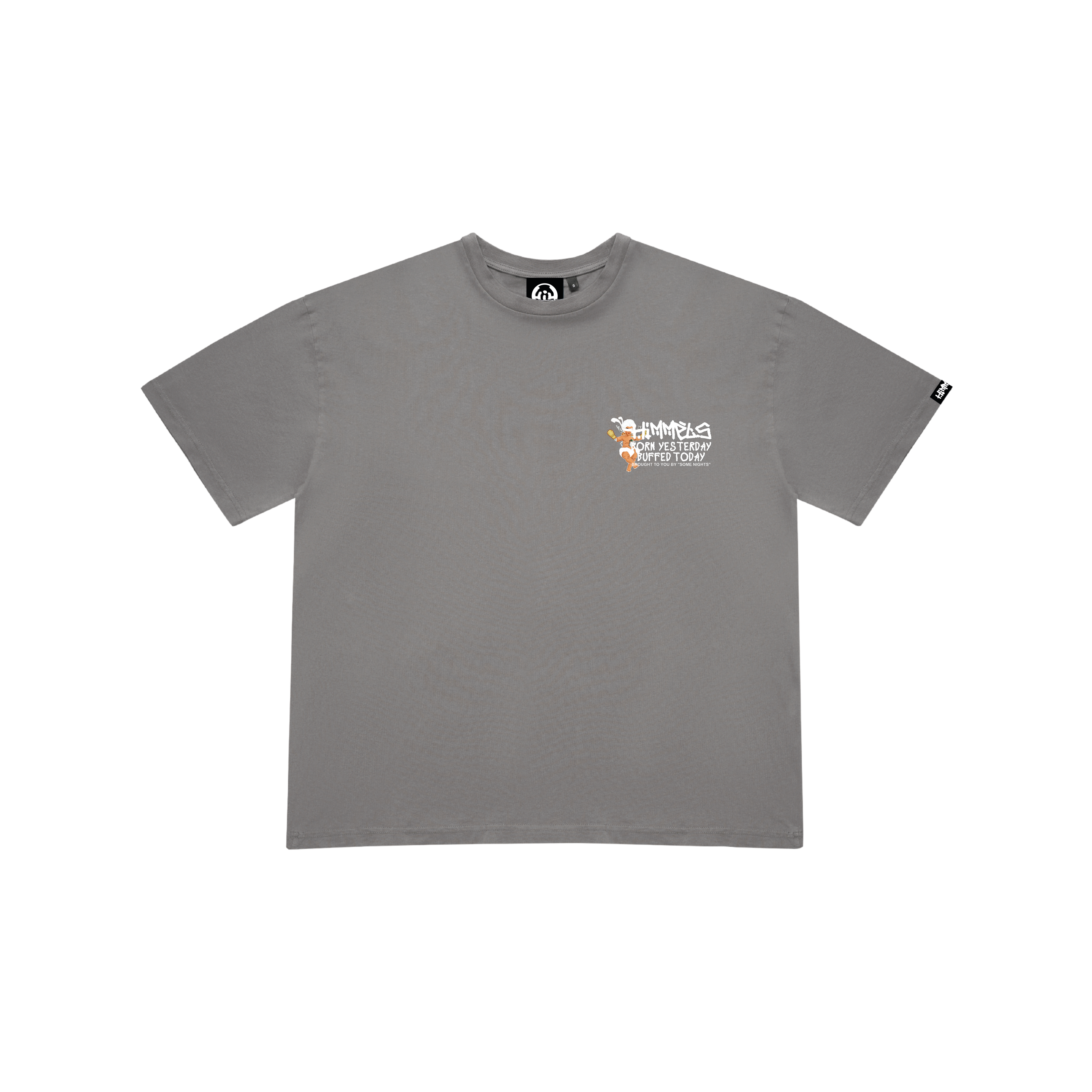 CAMISETA BORN YESTERDAY CHARCOAL