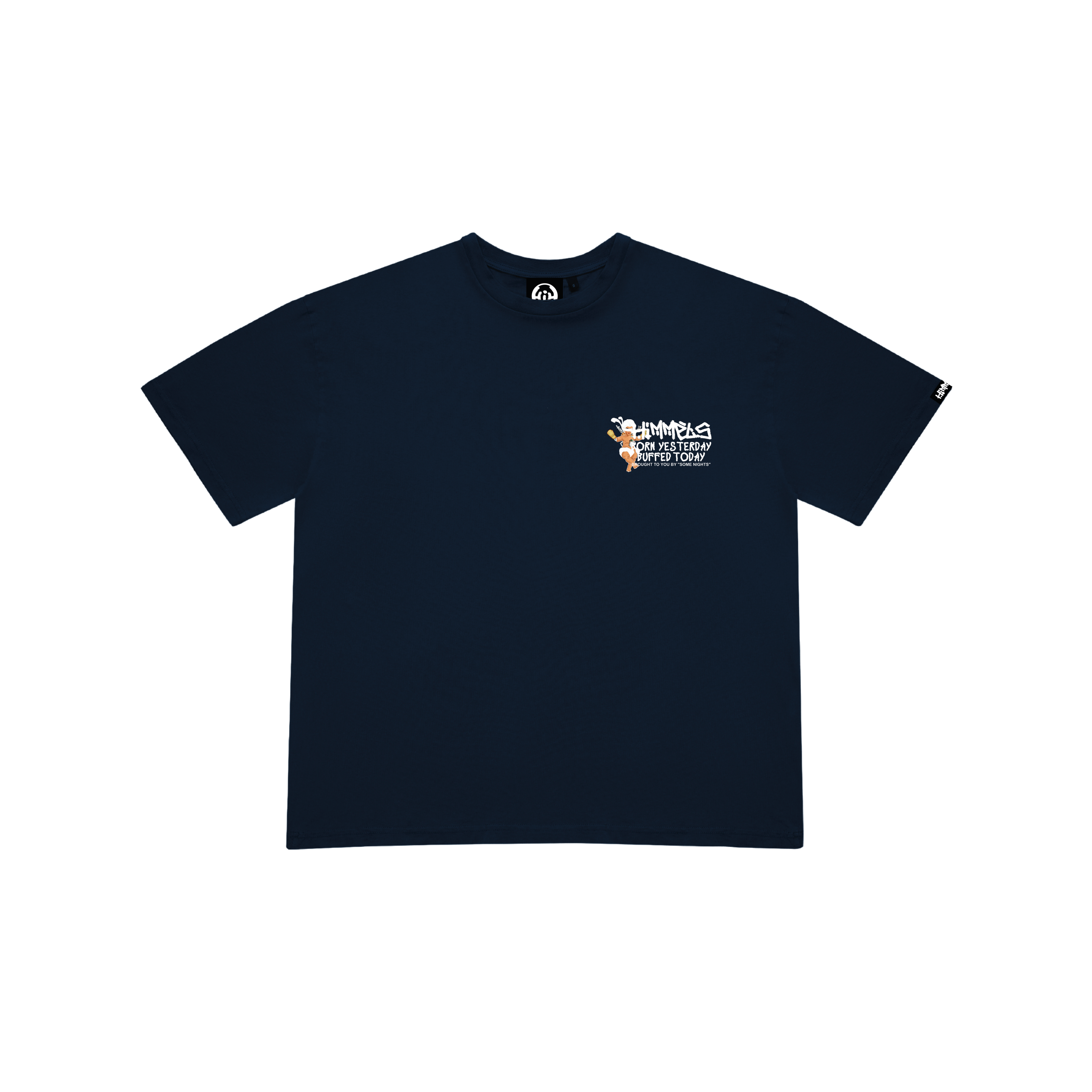 CAMISETA BORN YESTERDAY AZUL MARINO