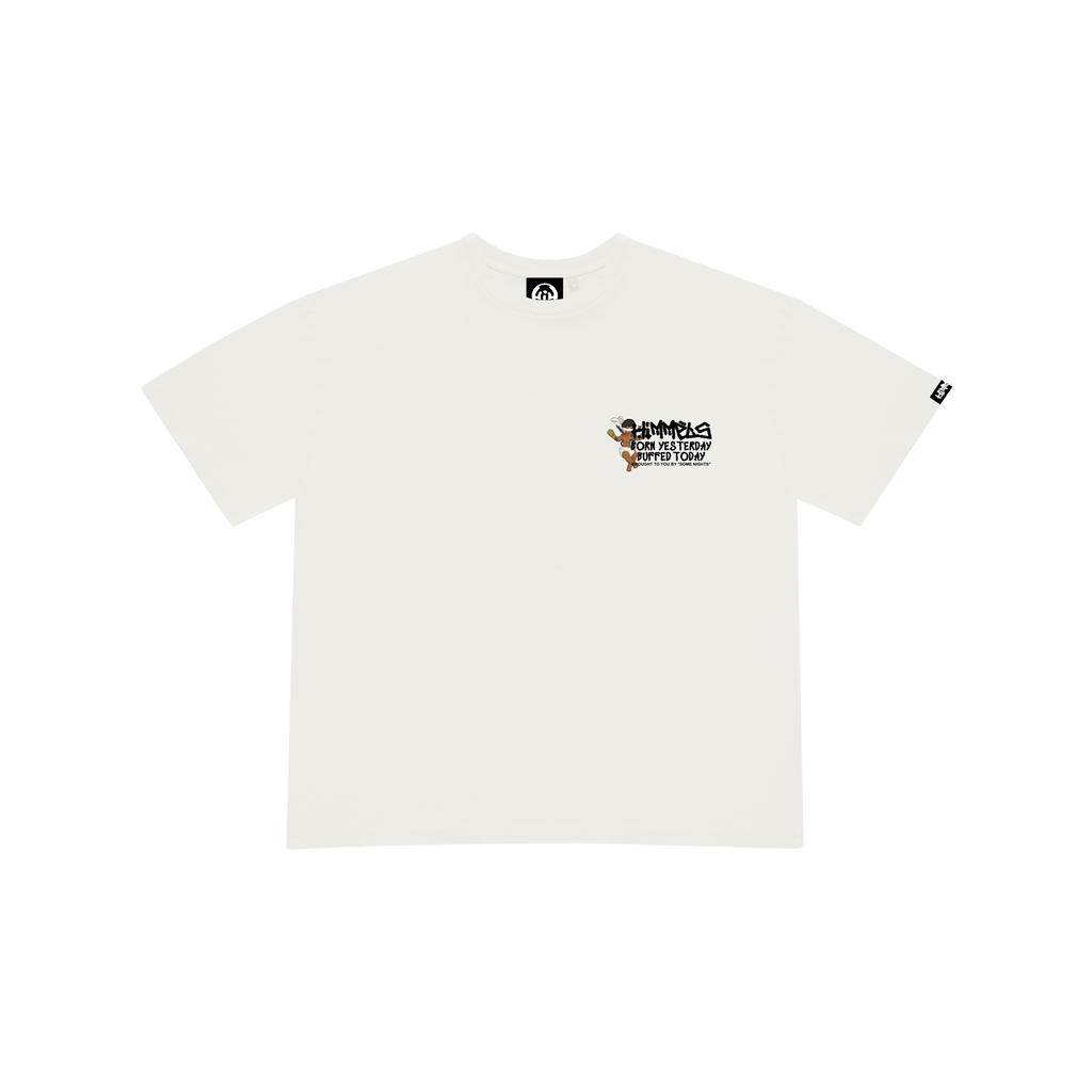 CAMISETA BORN YESTERDAY BLANCA