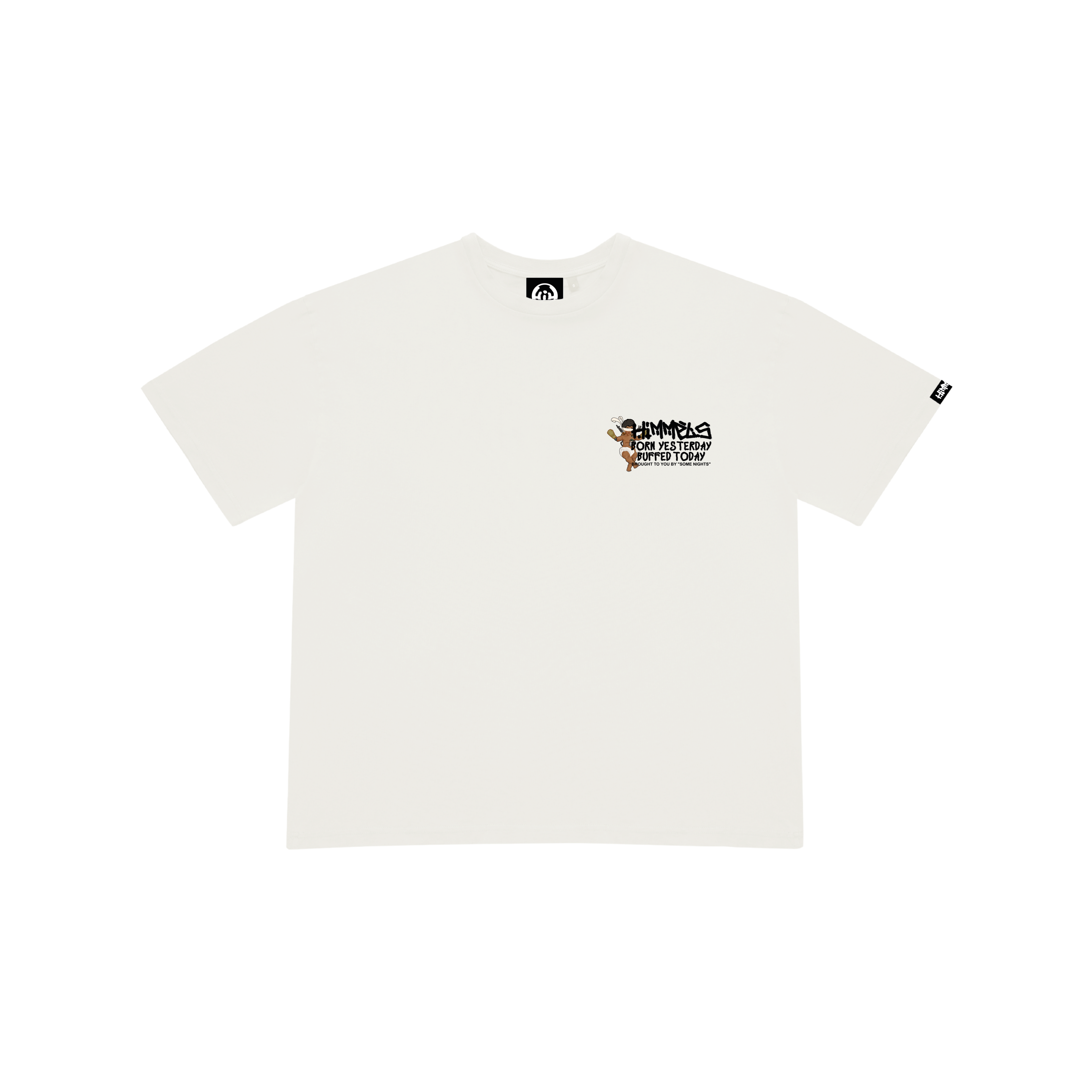 CAMISETA BORN YESTERDAY BLANCA