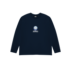 CAMISETA BREWSKYS LARGA AZUL MARINO