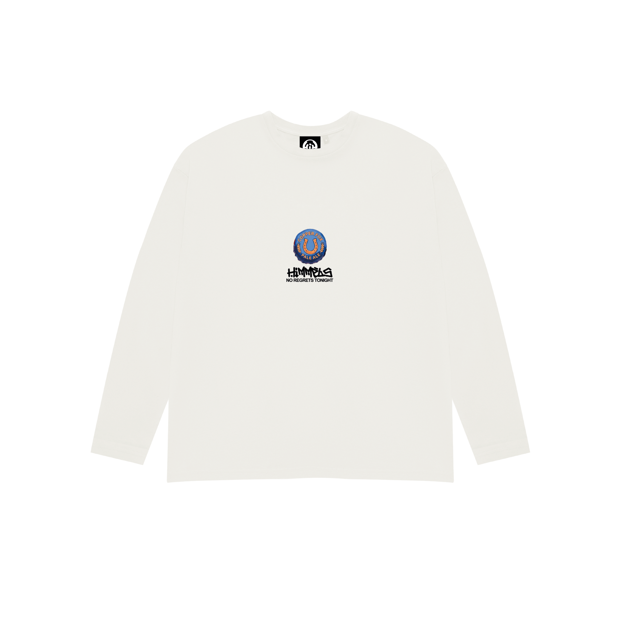 CAMISETA BREWSKYS LARGA BLANCA