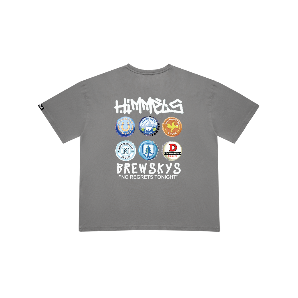 CAMISETA BREWSKYS CHARCOAL