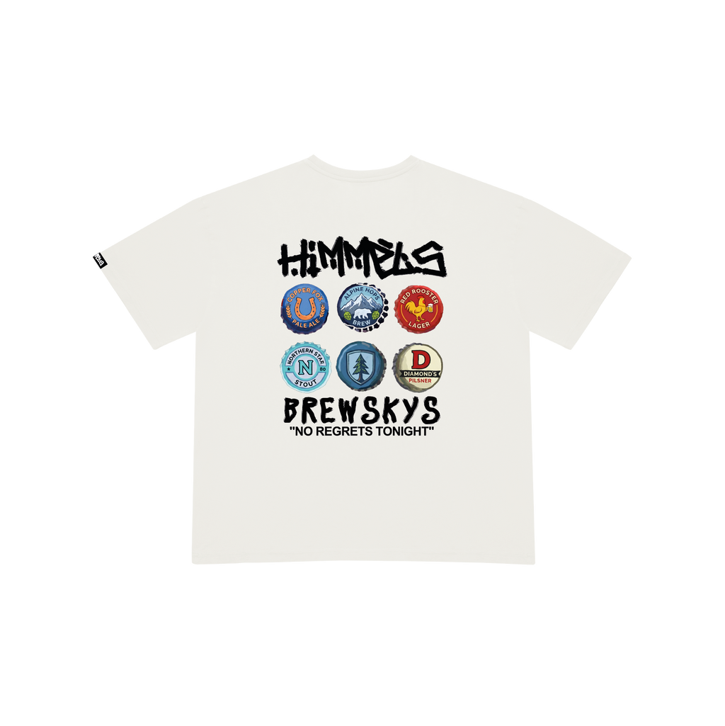 CAMISETA BREWSKYS BLANCA