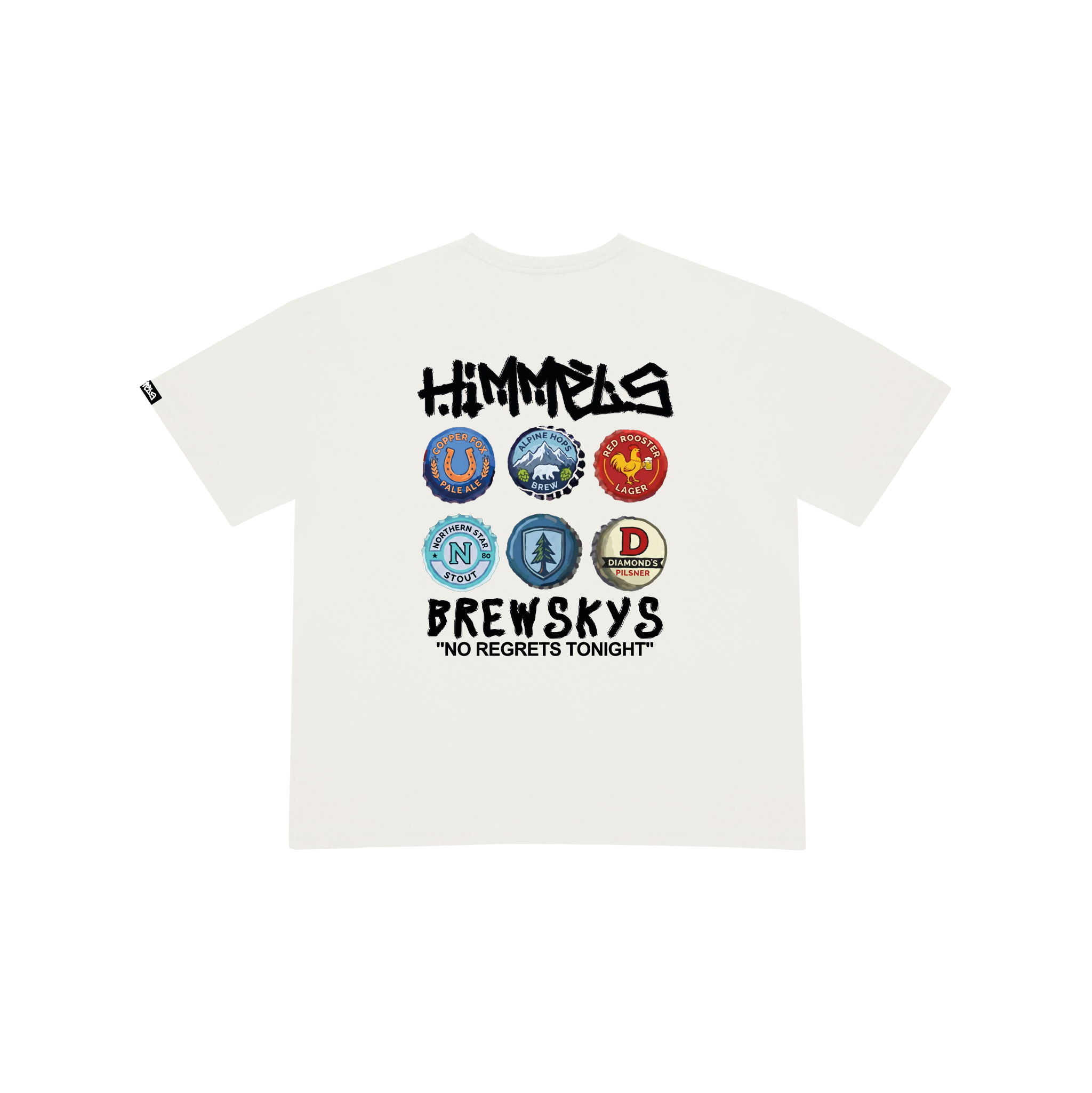 CAMISETA BREWSKYS BLANCA
